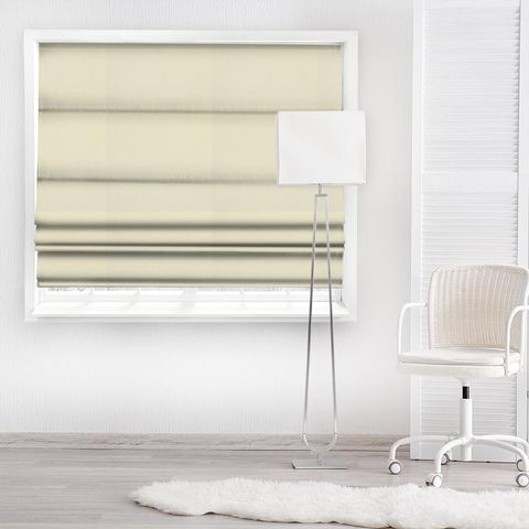 Alvar Vanilla Made To Measure Roman Blind