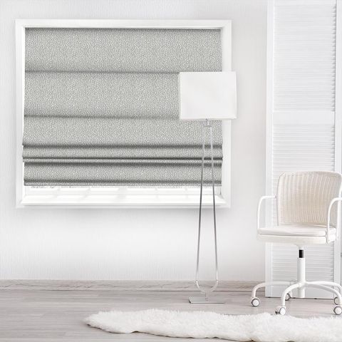 Aria Silver Made To Measure Roman Blind