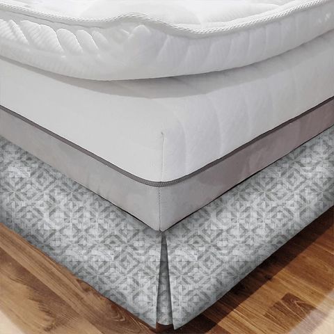 Obi Charcoal Bed Base Valance