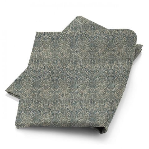 Bluebell Seagreen/Vellum Fabric