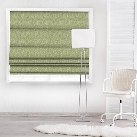 Willow Bough Artichoke/Olive Made To Measure Roman Blind