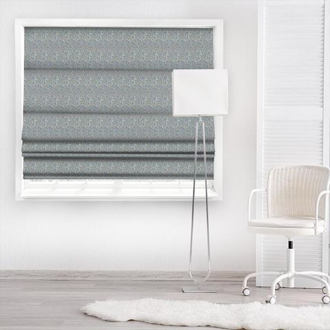 Willow Bough Mineral/Woad Made To Measure Roman Blind