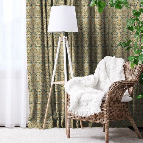 Lodden Manilla/Bayleaf Made To Measure Curtain