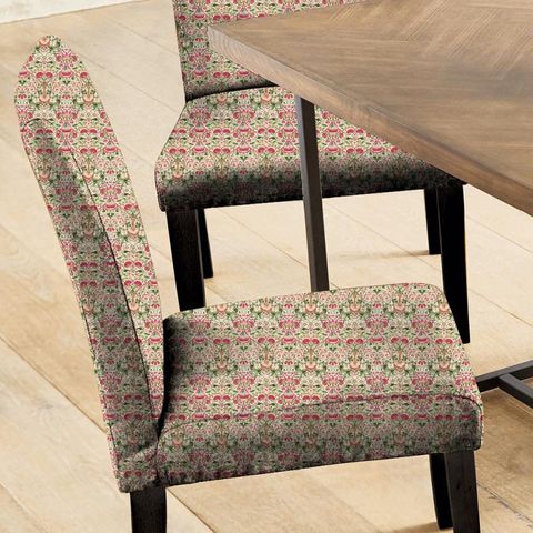 Lodden Rose/Thyme Seat Pad Cover