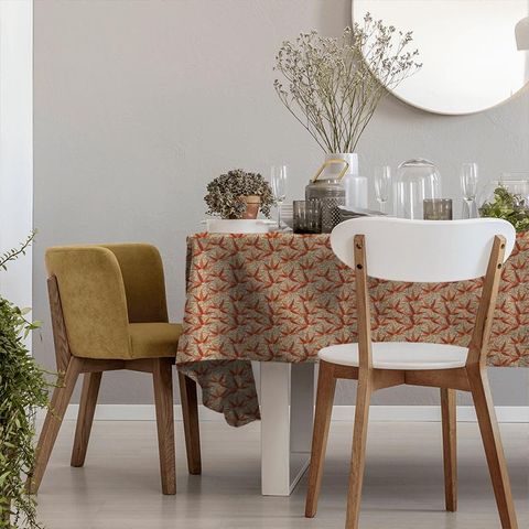 Bamboo Russet/Siena Tablecloth