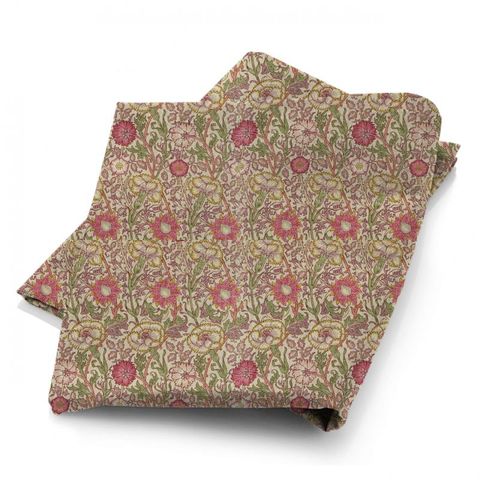 Pink & Rose Manilla/Wine Fabric