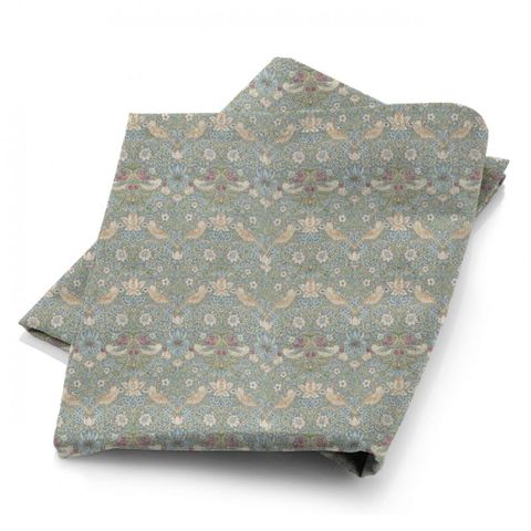 Strawberry Thief Slate/Vellum WM Fabric