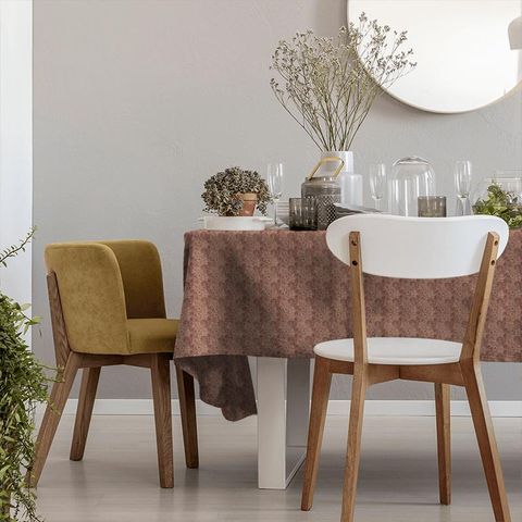 Marigold Brick/Manilla Tablecloth