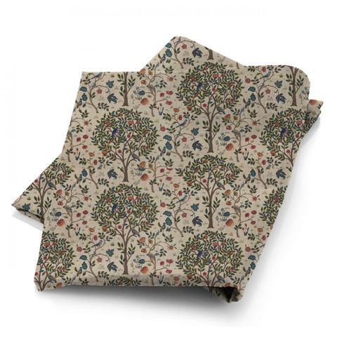 Kelmscott Tree Woad/Wine WM Fabric