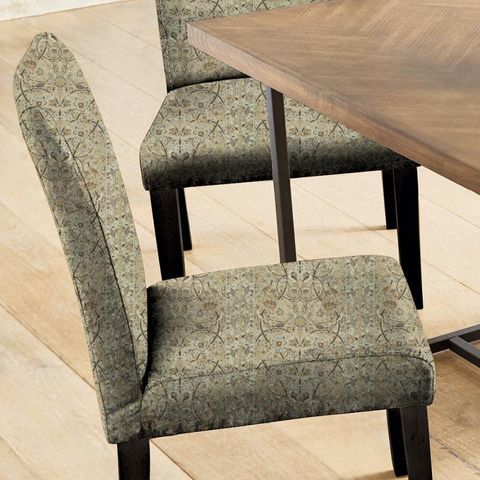 Bullerswood Stone/Mustard Seat Pad Cover