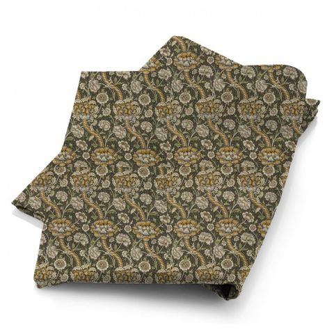 Wandle Charcoal/Mustard Fabric