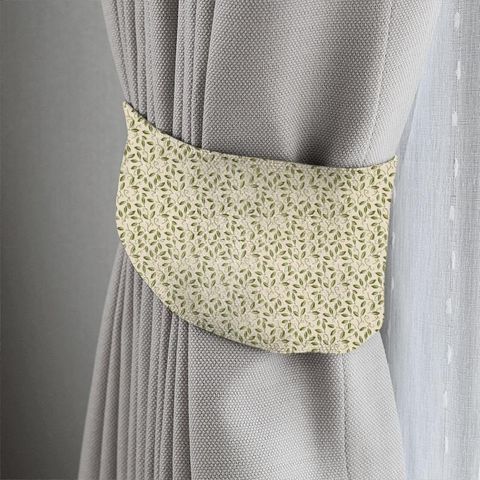 Mistletoe Embroidery Artichoke Tieback