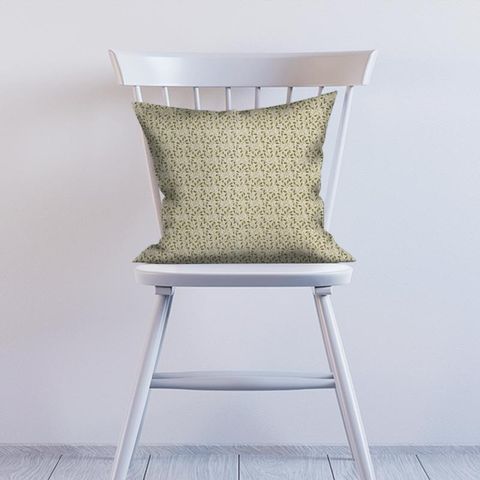 Mistletoe Embroidery Artichoke Cushion