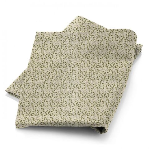 Mistletoe Embroidery Artichoke Fabric