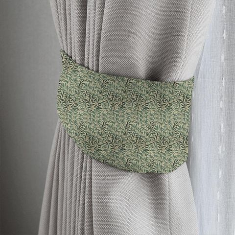 Willow Boughs Taupe/Green Morris Tieback