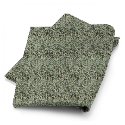 Willow Boughs Taupe/Green Morris Fabric