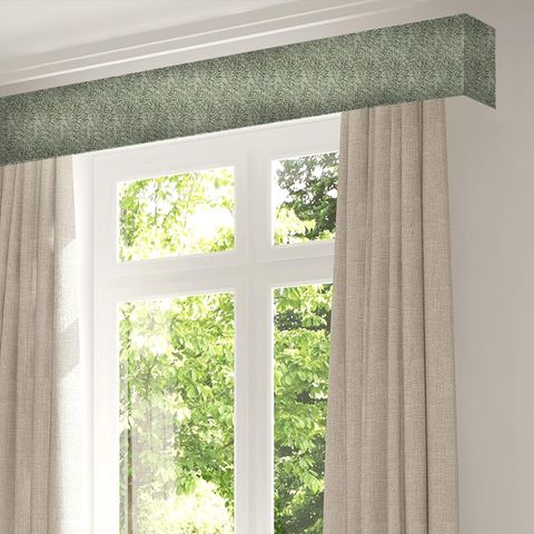 Willow Boughs Cream/Green Morris Pelmet