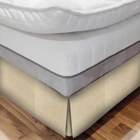 Thistle Weave Linen Bed Base Valance