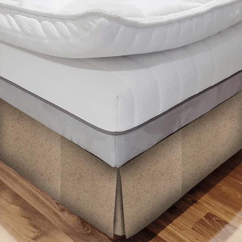 Thistle Weave Bronze Bed Base Valance