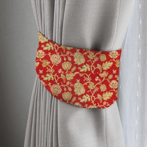 Theodosia Red Tieback