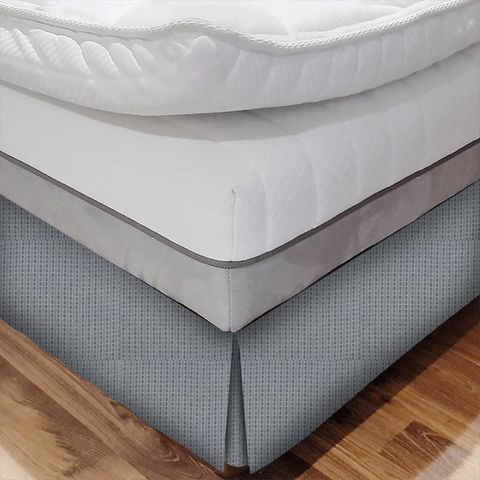 Pure Fota Wool Inky Grey Bed Base Valance