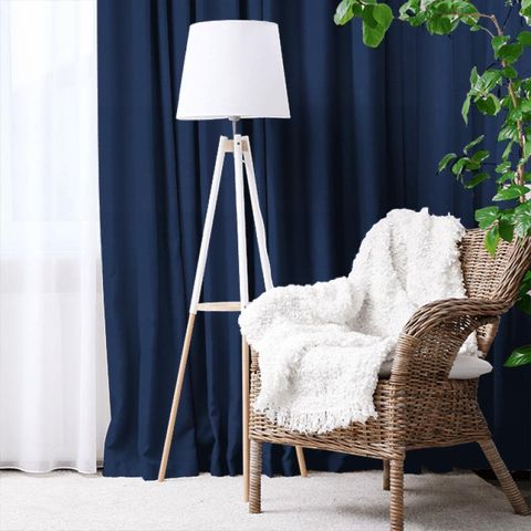Ruskin Indigo Made To Measure Curtain