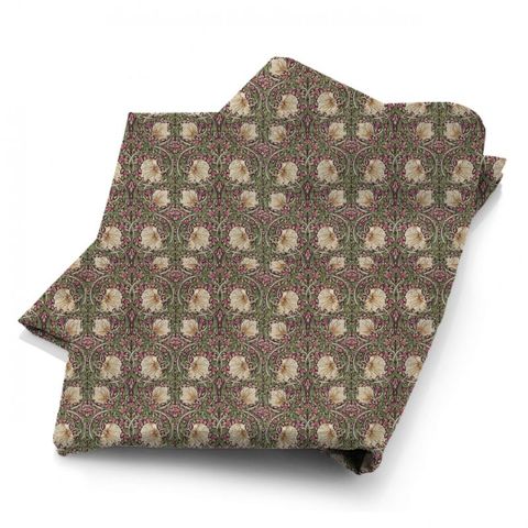 Pimpernel Aubergine/Olive Fabric