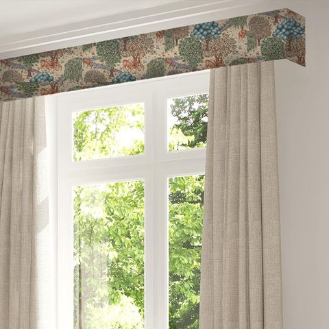 The Brook Tapestry Linen Pelmet