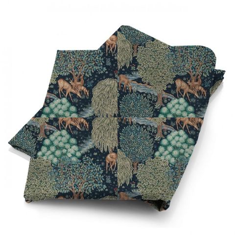 The Brook Tapestry Blue Fabric
