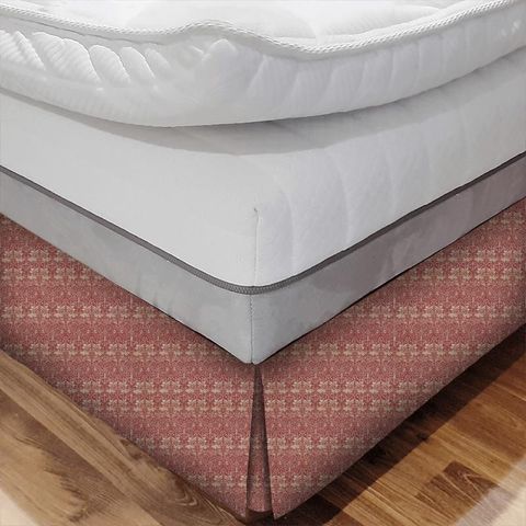 Brer Rabbit Red/Hemp Bed Base Valance