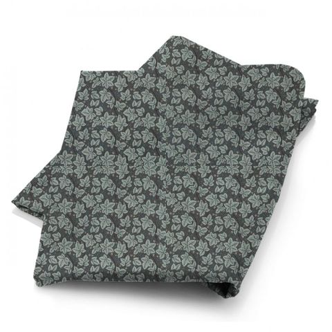 Pure Bramble Embroidery Inky Purple Fabric