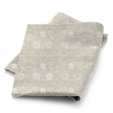 Pure Honeysuckle & Tulip Embroidery Linen Fabric