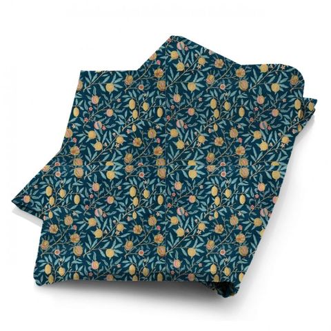 Fruit Velvet Indigo/Slate Fabric