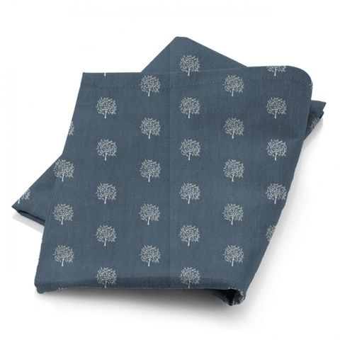 Woodland TreeGrey Blue/Ivory Fabric