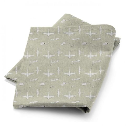 Chocks Away Stone Fabric