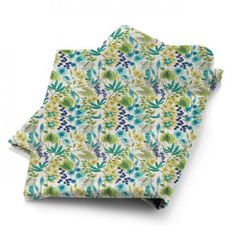 Nalina Zest / Lagoon / Gooseberry Fabric