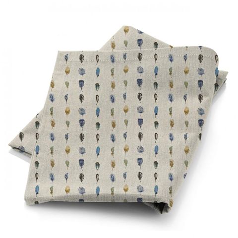 Limosa Indigo / Mustard / Stone Fabric