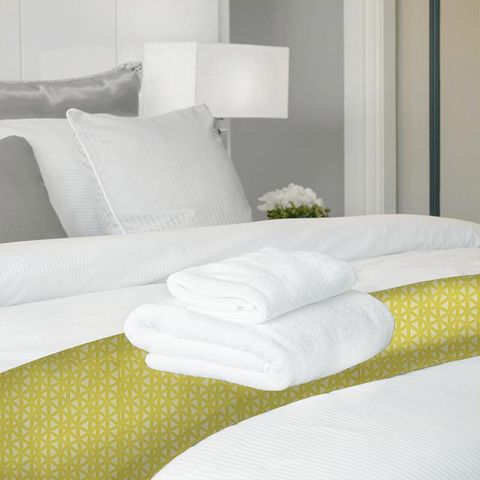 Rumbia Zest/Lemon Bed Runner