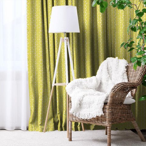 Rumbia Zest/Lemon Made To Measure Curtain