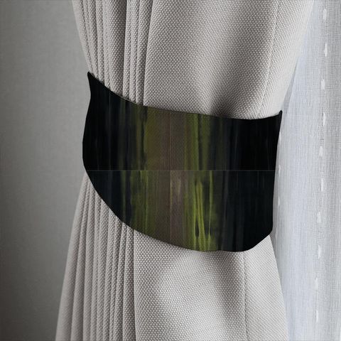 Amazilia Velvets Stone / Mustard / Elephant Tieback