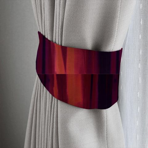 Amazilia Velvets Papaya / Raspberry / Loganberry Tieback