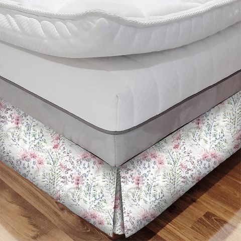 Postelia Berry/Heather Bed Base Valance