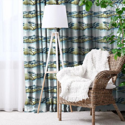 Kailani Lagoon/Linden Made To Measure Curtain