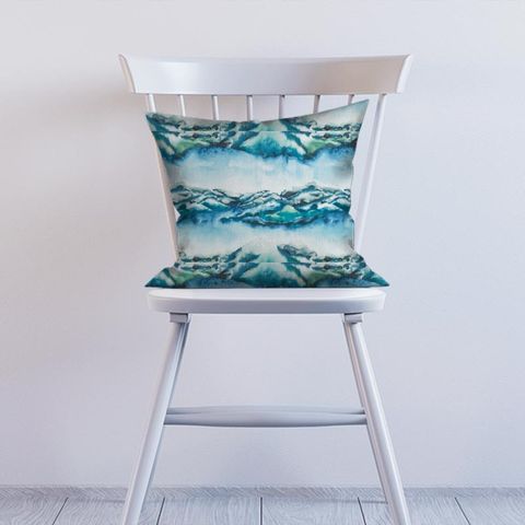 Kailani Marine/Lime Cushion