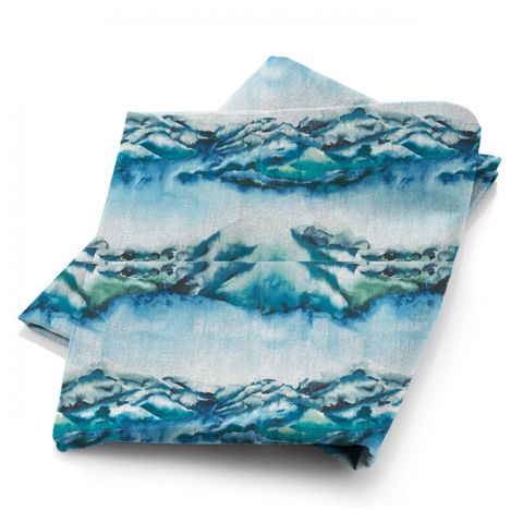 Kailani Marine/Lime Fabric