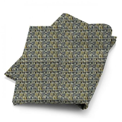 Kelambu Graphite/Mustard Fabric