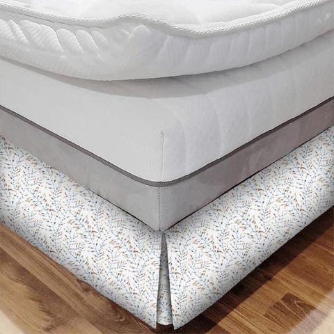 Chaconia Amber/Slate Bed Base Valance