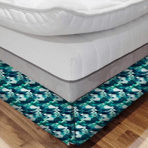 Minako Emerald / Zest / Marine Bed Base Valance