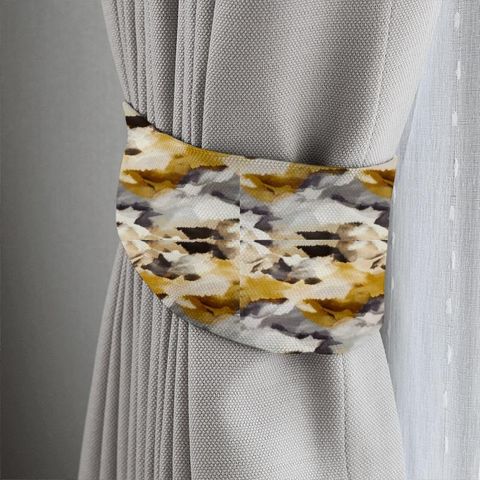 Minako Gold / Charcoal Tieback