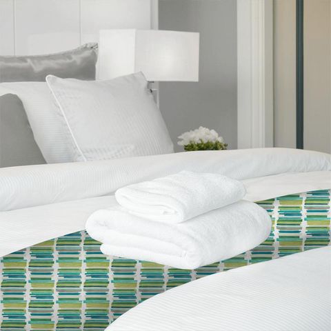 Calcine Emerald / Zest / Marine Bed Runner